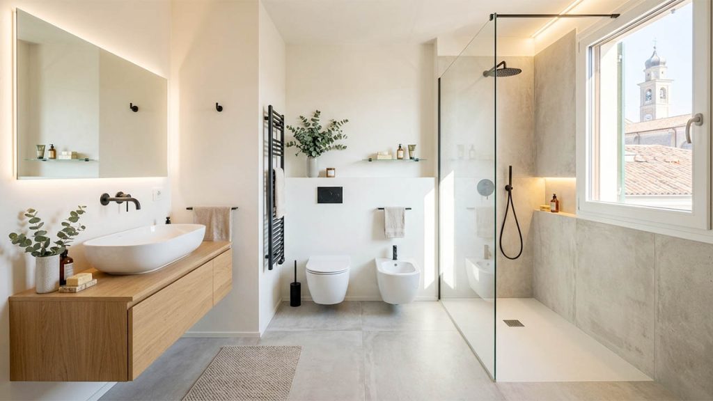 Ristrutturazione bagno a Castelfranco Veneto