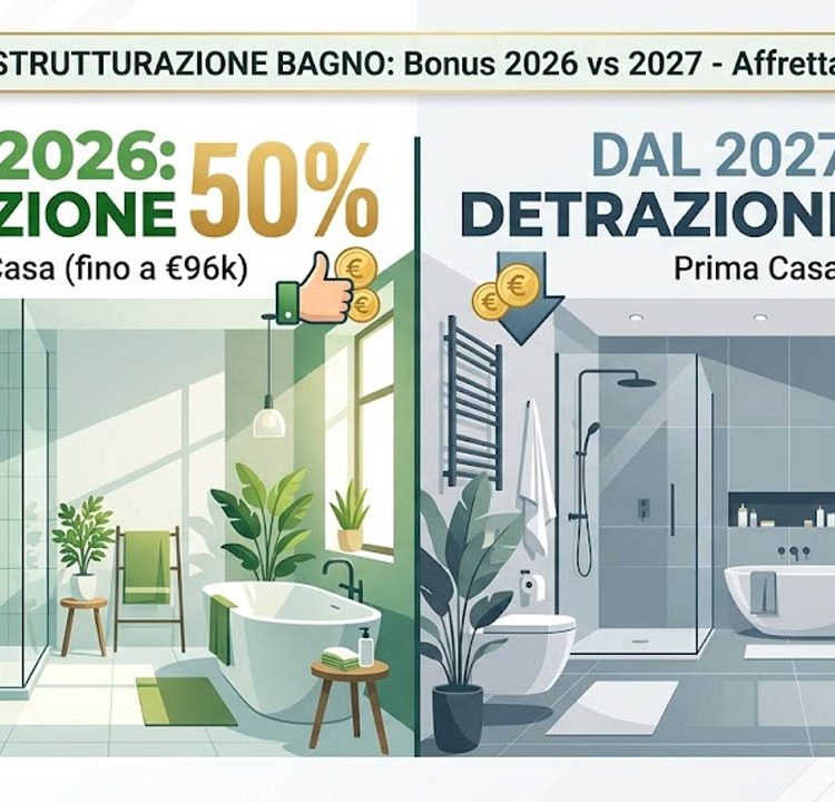 Bonus bagno 2026