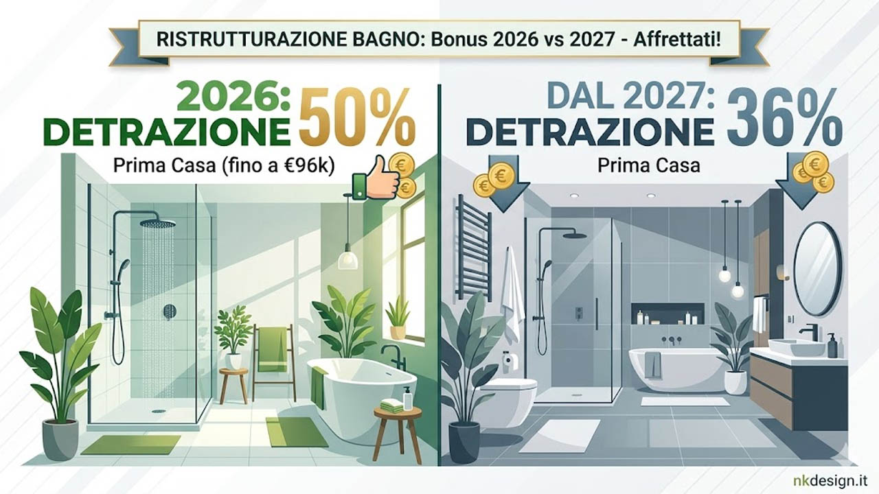 Bonus bagno 2026